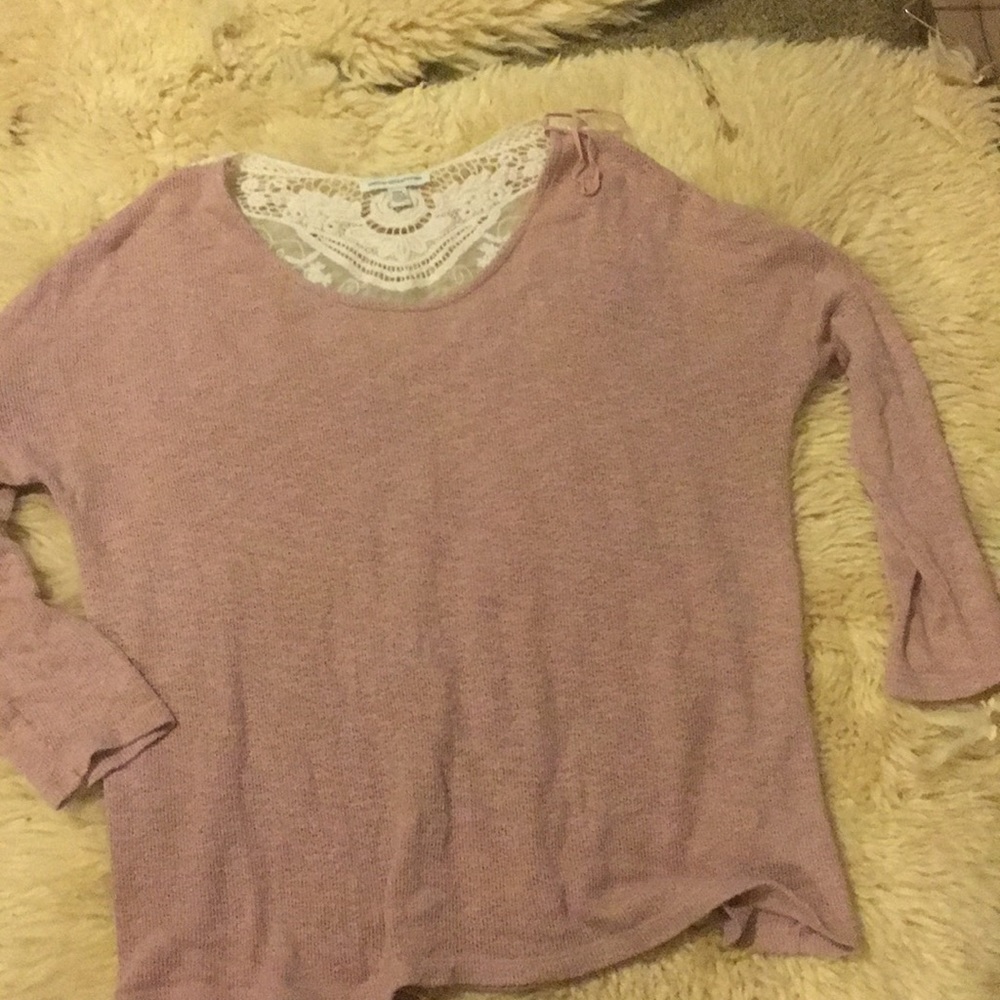 American Eagle Pink Sweater